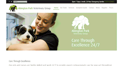 Desktop Screenshot of abingtonvets.co.uk